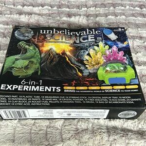 Unbelievable SCIENCE 6 in 1 Experiments Kit STEM